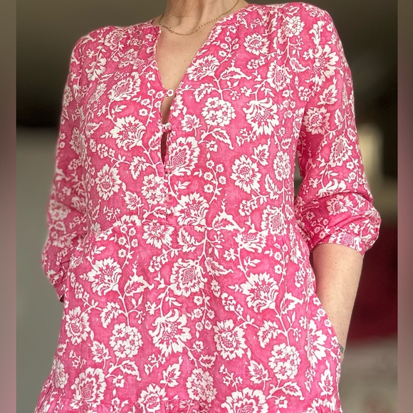 J.McLaughlin Floral Pink Maxi Dress - Picture 7 of 10